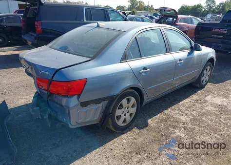 2009 Hyundai Sonata Gls из США, поврежденный, VIN 5NPET46CX9H552787